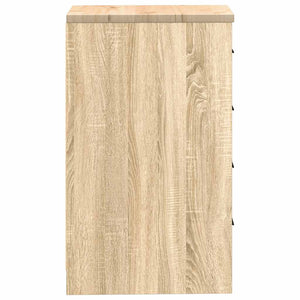 vidaXL Armadietto da Garage Rovere Sonoma 40x51x85 cm