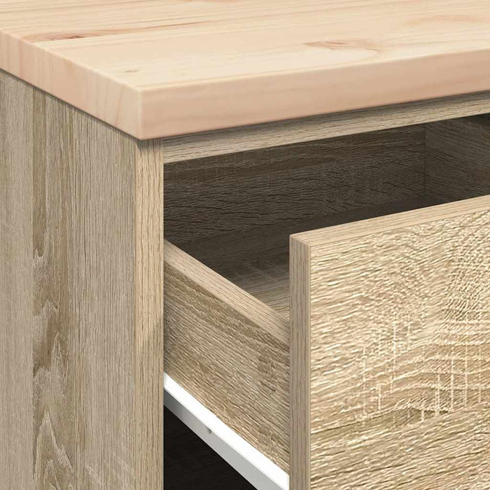 Armadietto da Garage Rovere Sonoma 40x51x85 cm 860591