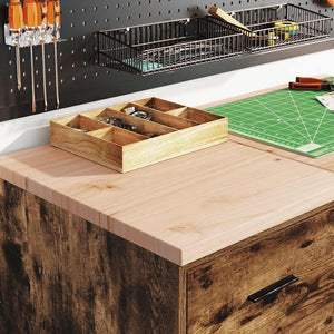 vidaXL Armadietto da Garage Rovere Sonoma 40x51x85 cm