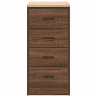 Armadietto per Garage in Rovere Marrone 40x51x85 cm