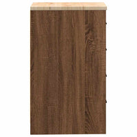 Armadietto per Garage in Rovere Marrone 40x51x85 cm 860595