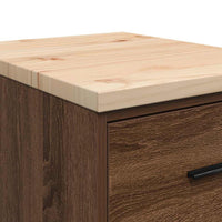 Armadietto per Garage in Rovere Marrone 40x51x85 cm 860595