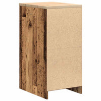 Armadietto da Garage in Legno Vecchio 40x51x85 cm