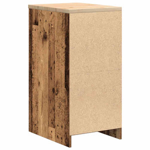 Armadietto da Garage in Legno Vecchio 40x51x85 cm