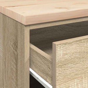 vidaXL Armadietto da Garage Rovere Sonoma 60x51x85 cm