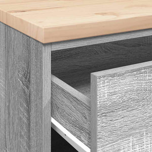 Armadietto da Garage Grigio Sonoma 60x51x85 cm 860603