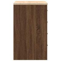 Armadietto per Garage in Rovere Marrone 60x51x85 cm 860604