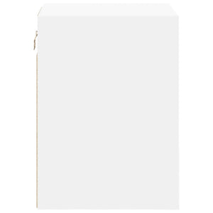 vidaXL Pensili per Garage 2 pz Bianco in Legno Multistrato