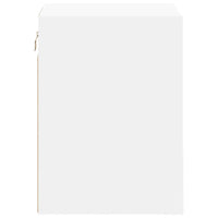 Pensili per Garage 2 pz Bianco in Legno Multistrato 860608