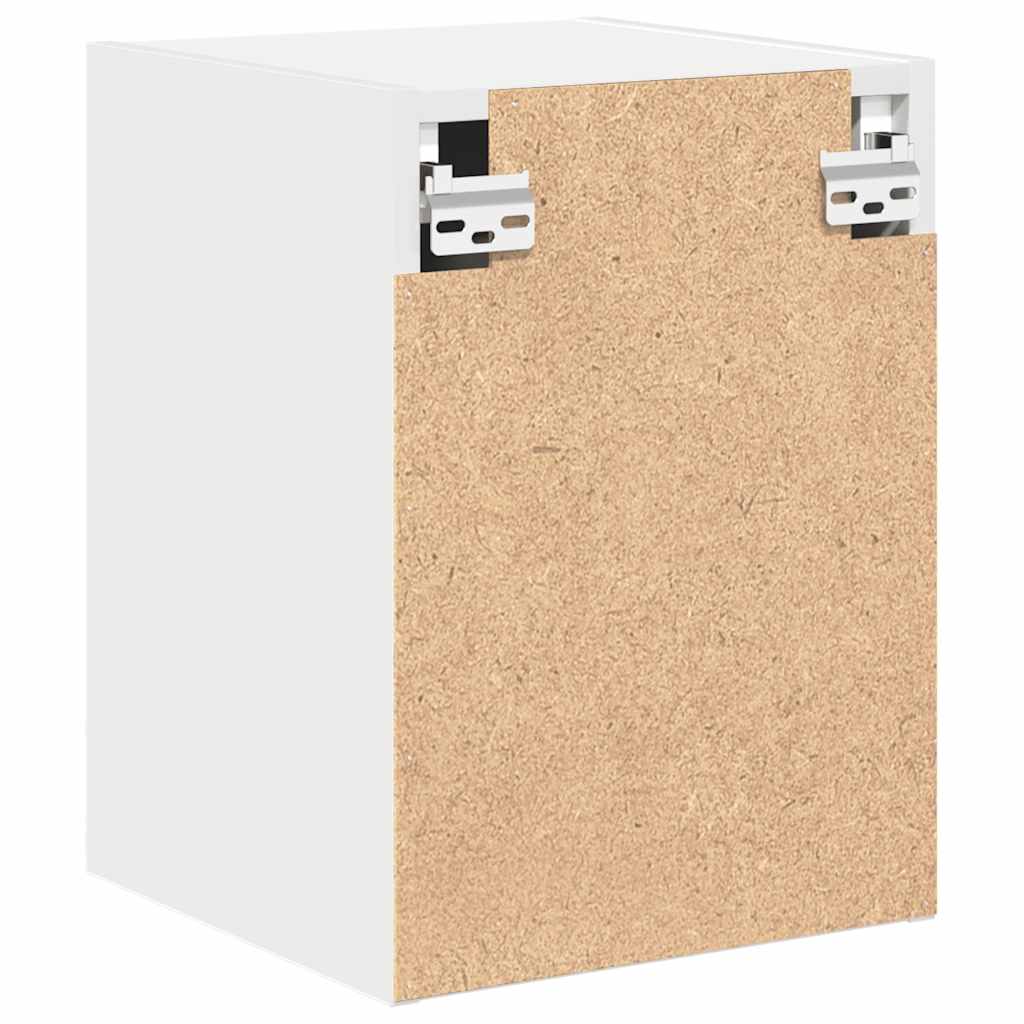 vidaXL Pensili per Garage 2 pz Bianco in Legno Multistrato