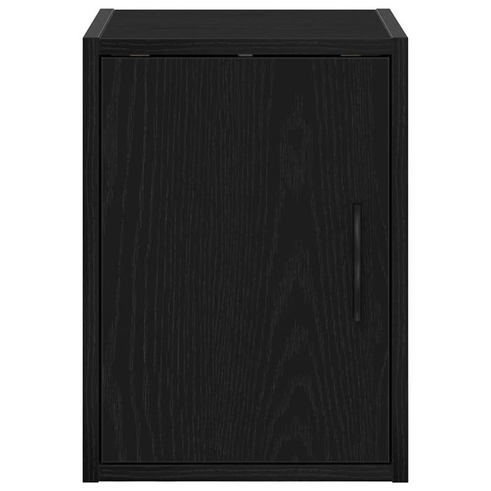 vidaXL Pensile per Garage Nero in Legno Multistrato