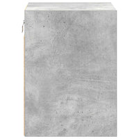 Pensili per Garage 2 pz Grigio Cemento in Legno Multistrato 860614