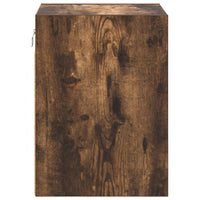 Pensile per Garage Rovere Fumo in Legno Multistrato 860615