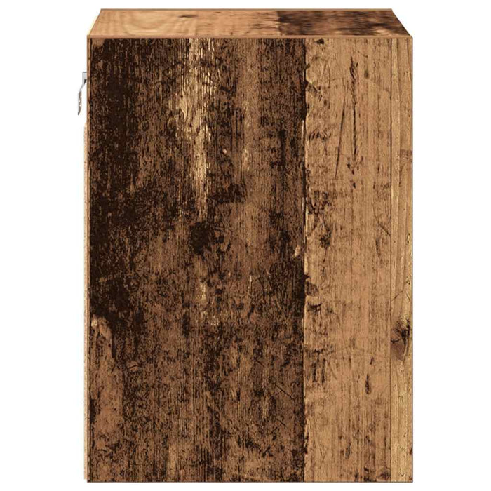 vidaXL Pensili per Garage 2 pz Legno Antico in Legno Multistrato