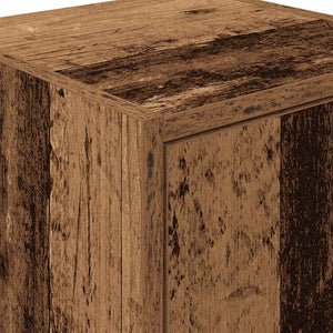 vidaXL Pensili per Garage 2 pz Legno Antico in Legno Multistrato