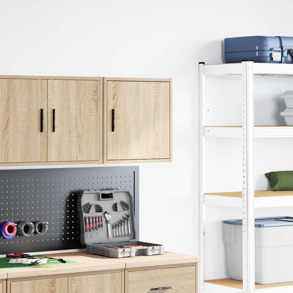 vidaXL Pensile per Garage Rovere Sonoma in Legno Multistrato