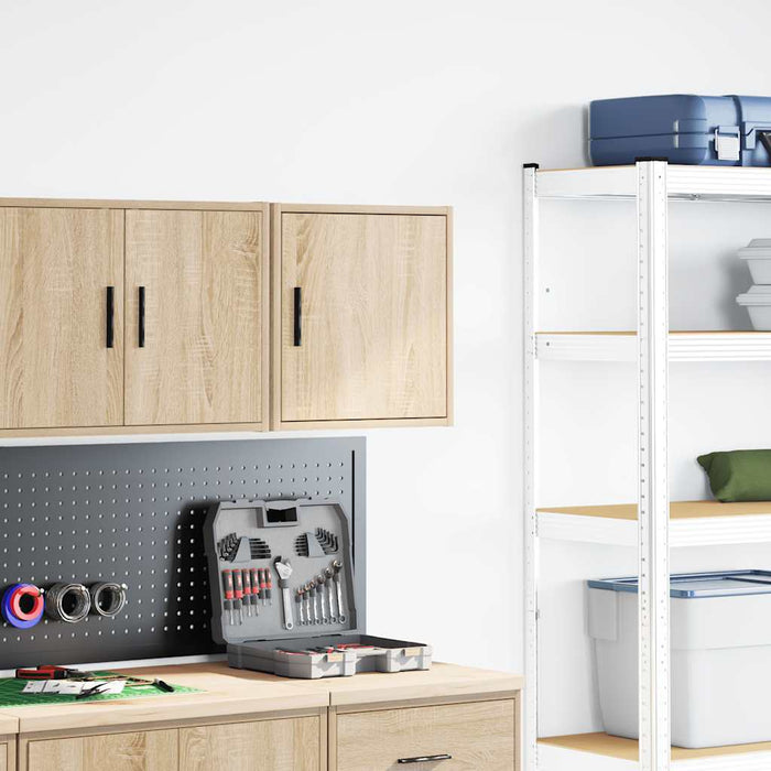 vidaXL Pensile per Garage Rovere Sonoma in Legno Multistrato