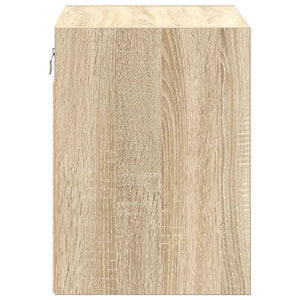 Pensili per Garage 2 pz Rovere Sonoma in Legno Multistrato