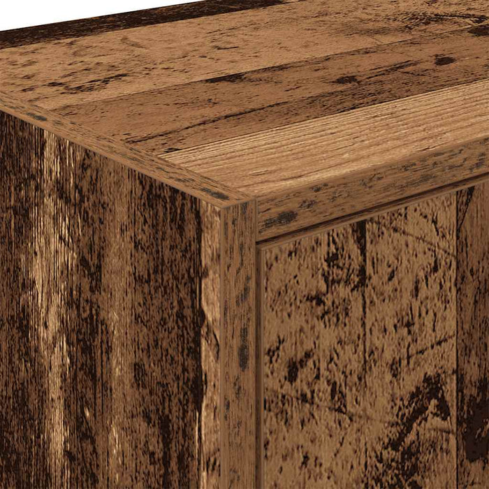 Pensile per Garage Legno Antico in Legno Multistrato 860639