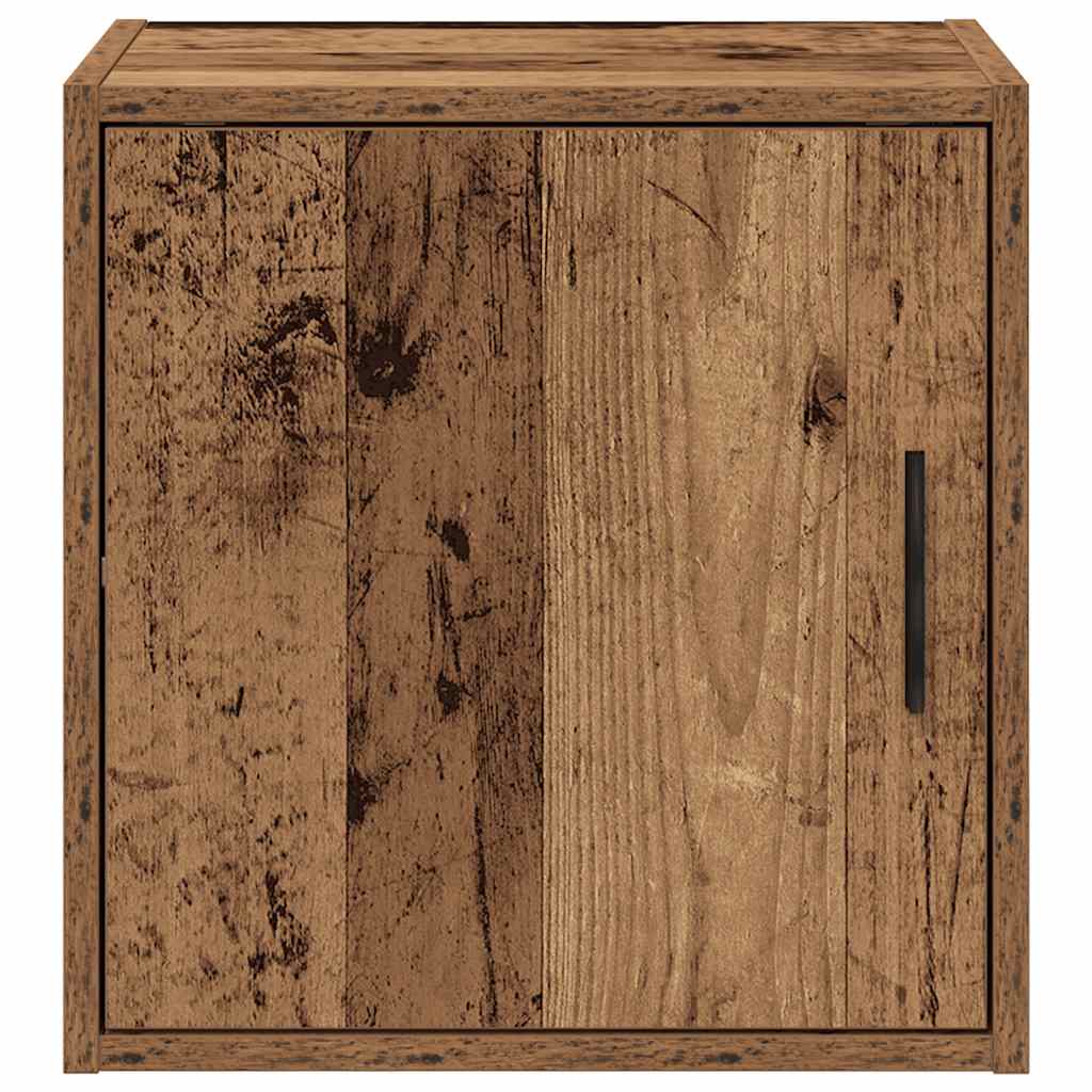 Pensili per Garage 2 pz Legno Antico in Legno Multistrato 860640