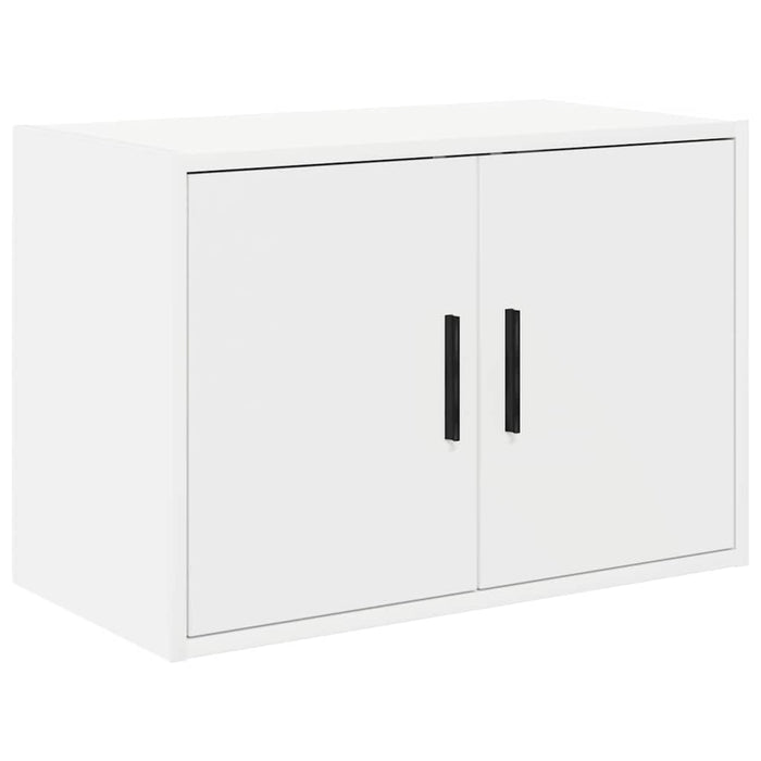Pensile per Garage Bianco in Legno Multistrato 860643