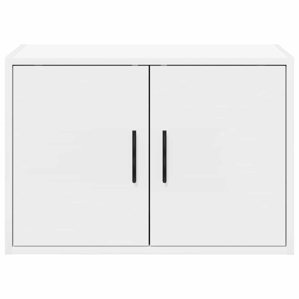 Pensile per Garage Bianco in Legno Multistrato 860643