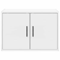 Pensile per Garage Bianco in Legno Multistrato 860643