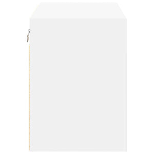 Pensile per Garage Bianco in Legno Multistrato 860643