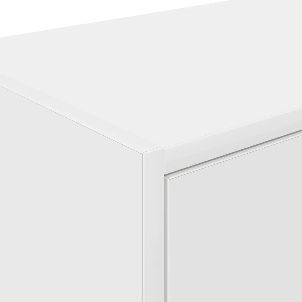 Pensile per Garage Bianco in Legno Multistrato 860643