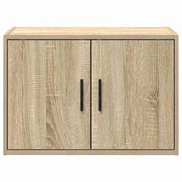 vidaXL Pensili per Garage 2 pz Rovere Sonoma in Legno Multistrato