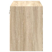 Pensili per Garage 2 pz Rovere Sonoma in Legno Multistrato 860648