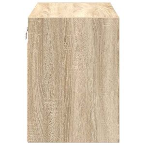 Pensili per Garage 2 pz Rovere Sonoma in Legno Multistrato 860648