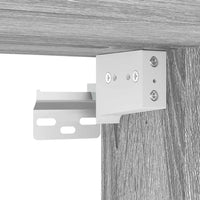 vidaXL Pensile per Garage Grigio Sonoma in Legno Multistrato