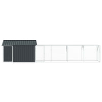 Gabbia per uccelli Antracite 619 x 111 x 142 cm Acciaio zincato 3325149