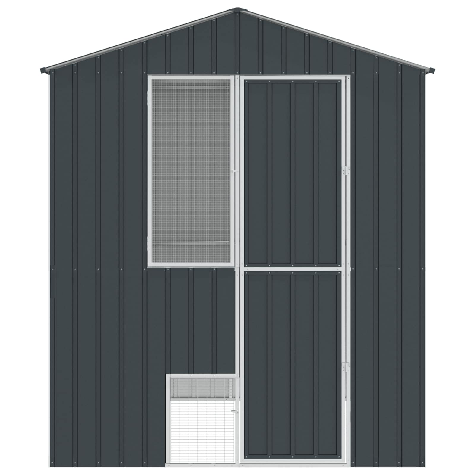 Gabbia per uccelli Antracite 215 x 210 x 247 cm Acciaio zincato 3325151