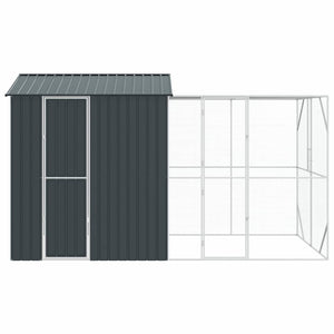 Gabbia per uccelli Antracite 418 x 210 x 247 cm Acciaio zincato 3325156