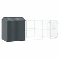 Gabbia per uccelli Antracite 621 x 208 x 247 cm Acciaio zincato 3325157