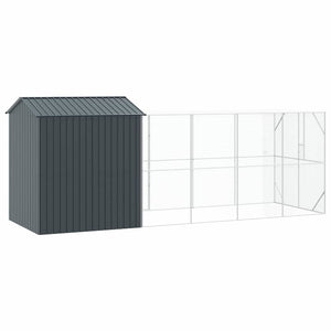 Gabbia per uccelli Antracite 621 x 208 x 247 cm Acciaio zincato 3325157