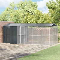 Gabbia per uccelli Antracite 645 x 310 x 247 cm Acciaio zincato 3325163