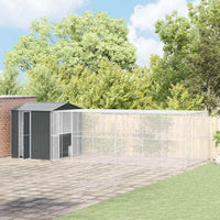 Gabbia per uccelli Antracite 845 x 304 x 247 cm Acciaio zincato 3325167