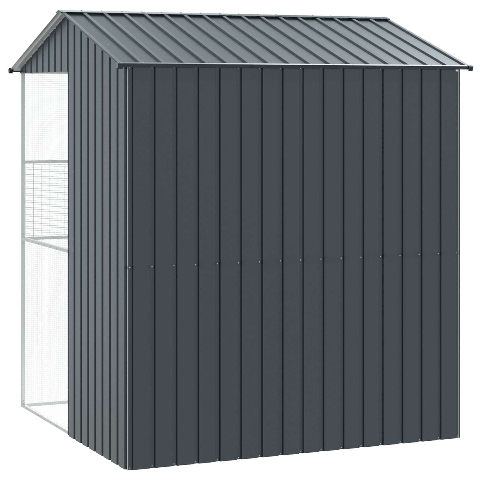 Gabbia per uccelli Antracite 215 x 210 x 247 cm Acciaio zincato 3325174