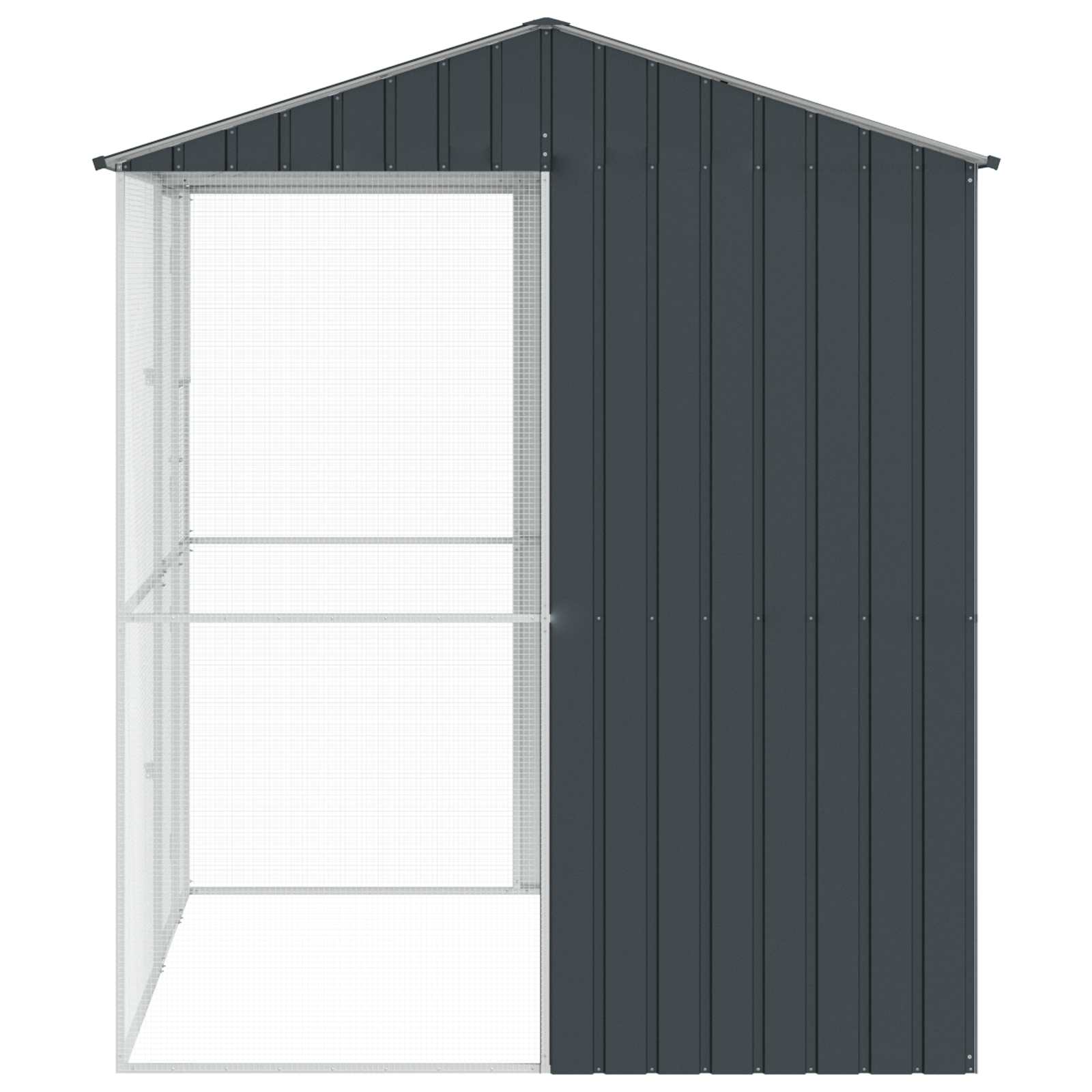 Gabbia per uccelli Antracite 215 x 210 x 247 cm Acciaio zincato 3325174