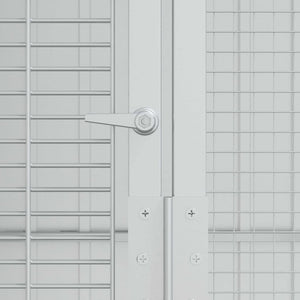 Gabbia per uccelli Antracite 215 x 310 x 247 cm Acciaio zincato 3325176