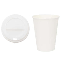 Tazze da Caffè in Carta con Coperchi 1000 pz 12oz 300 ml 3325217