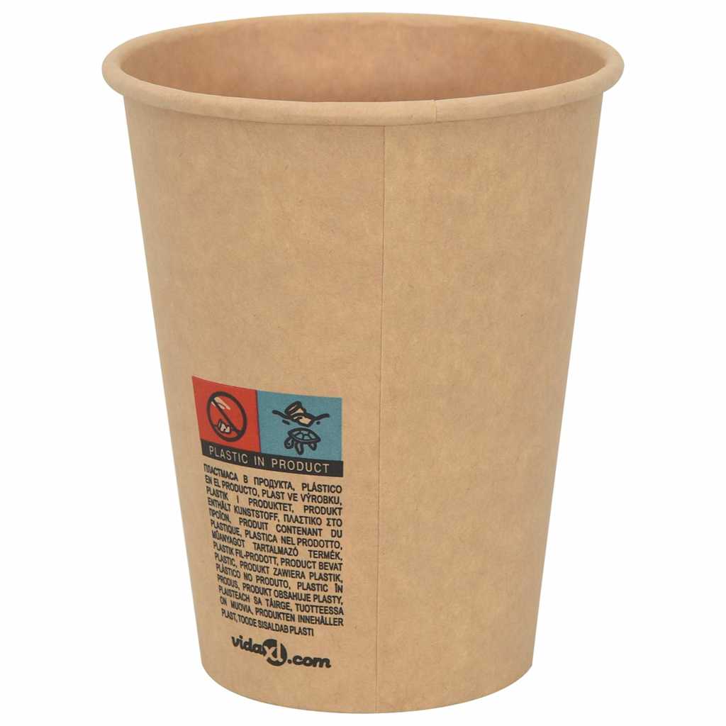 Tazze da Caffè in Carta con Coperchi 1000 pz 12oz 300 ml 3325221