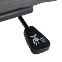 vidaXL Sedia da Ufficio Girevole Grigio Scuro in Tessuto