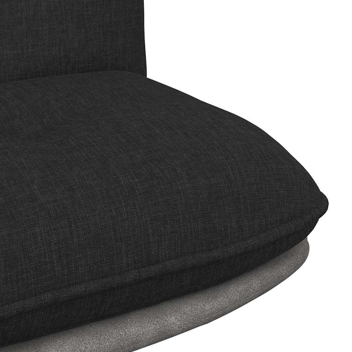 Sedia da Ufficio Girevole Nera in Tessuto 4105394