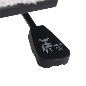 Sedia da Ufficio Girevole in Tessuto Riccio Crema Effetto Lana 4105396