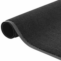 Zerbino antiscivolo di design per interni ed esterni 60 x 90 cm PP nero 02_0058105