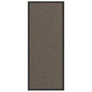 Zerbino antiscivolo per interni/esterni resistente 60 x 150 cm polipropilene marrone 02_0058128